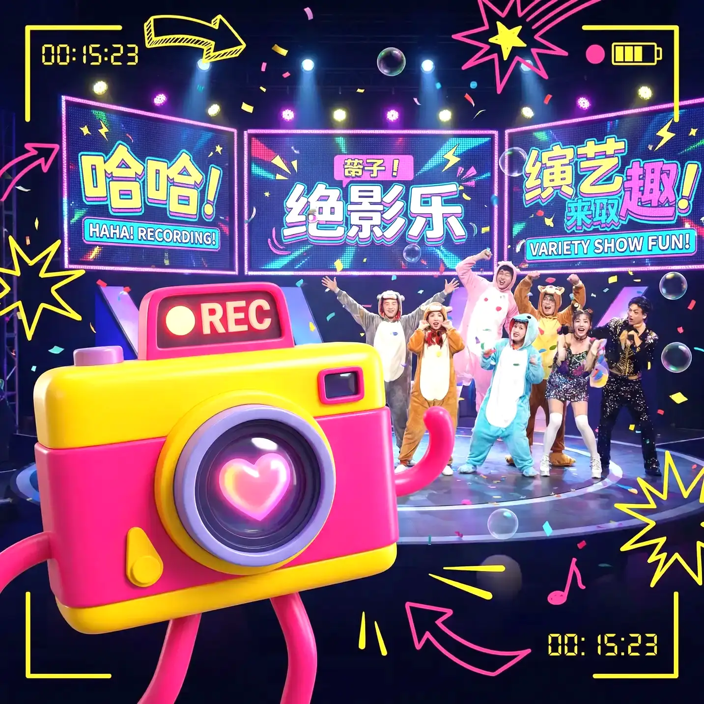哈喽麦克风 经典综艺 - 极限挑战
